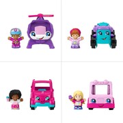 Fisher Price Little People Barbie Vehicle Set of 4