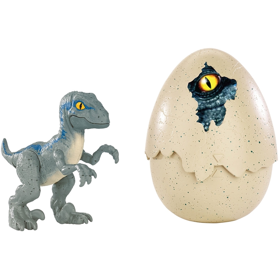 Jurassic World Hatch N Play Dinos Velociraptor Blue Lemony Gem Toys Online