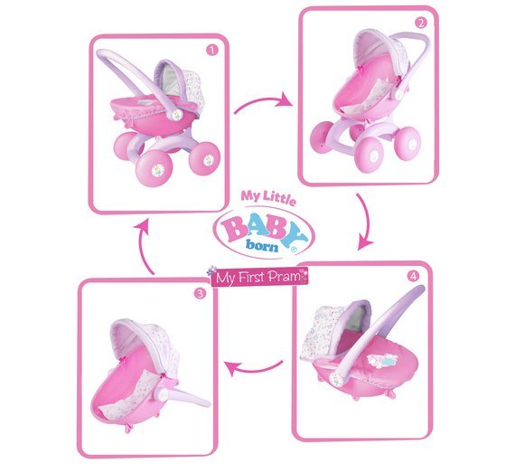 my first baby born pram