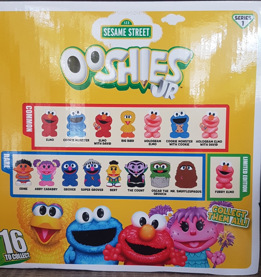 sesame street ooshies