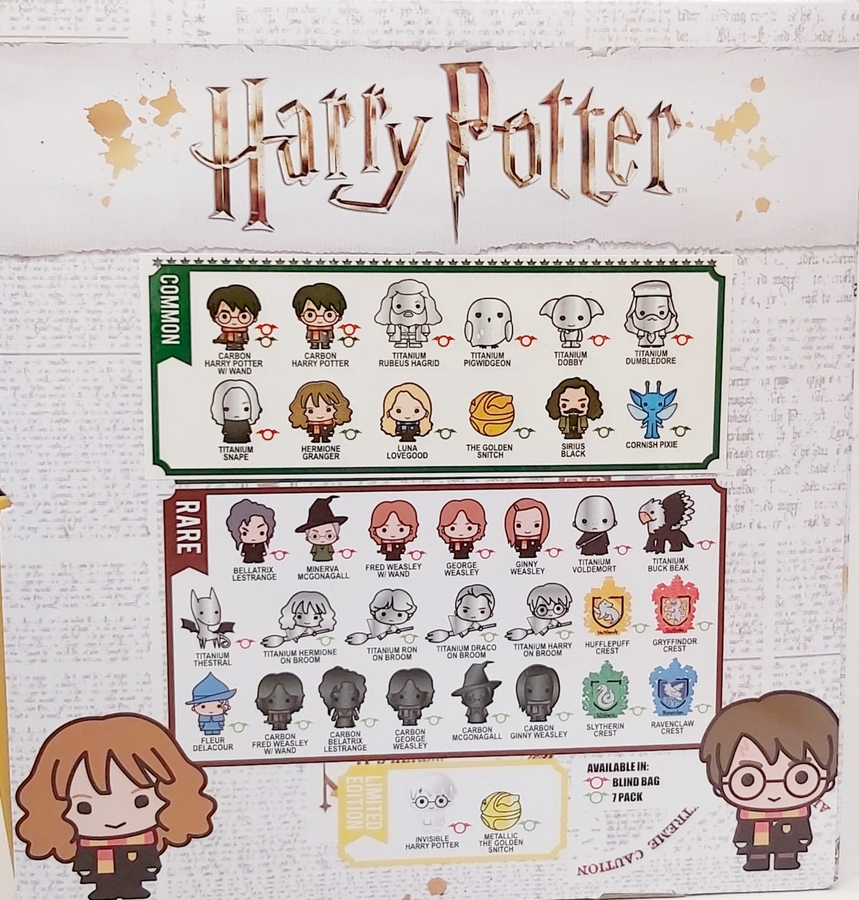 harry potter pencil topper blind bag