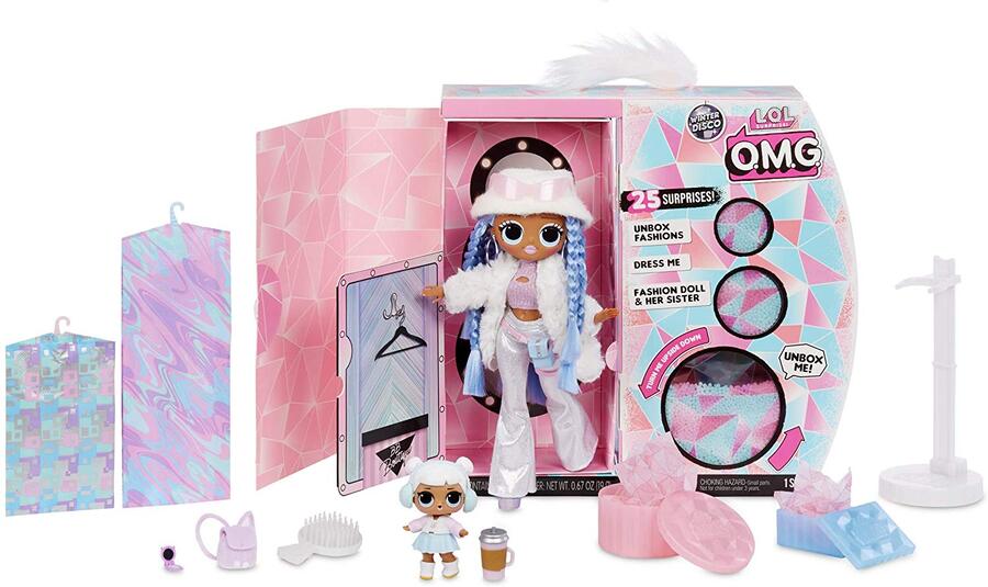 LOL Surprise OMG Winter Disco Snowlicious & Snow Angel Doll| Lemony Gem