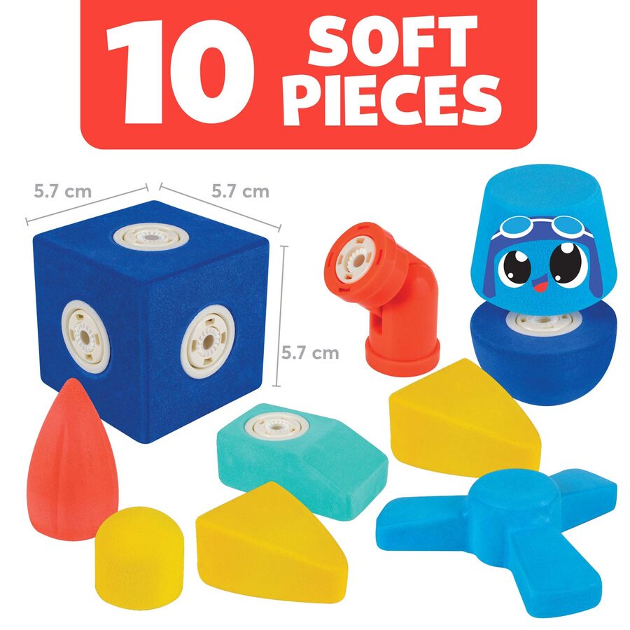Blockaroo Foam Blocks Plane 10Piece