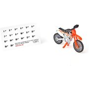 Siku 1391 Die-Cast Vehicle KTM SX-F 450 Motorbike Orange