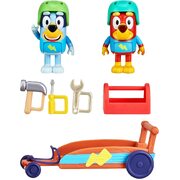 Bluey Rusty & Bluey's Go-Kart Vehicle Playset