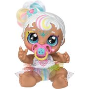 ShopkinsKindi Kids Dress Up Magic Mini Mello Unicorn Baby Sister face paint Reveal Doll