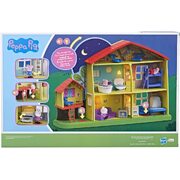 Peppa Pig Peppa?s Club Playtime to Bedtime House (missing a figure)