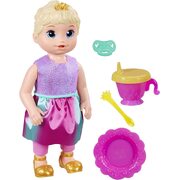 Baby Alive Princess Ellie Grows Up! Doll 18-Inch Growing Talking Baby Doll Blonde Hair