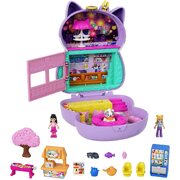 Polly Pocket Sushi Shop Cat Restaurant Compact Playset