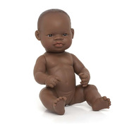 Miniland Educational Baby Doll African Girl 32cm Boxed