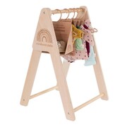 Miniland Dolls Wooden Clothes Rack