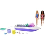 Barbie Mermaid Power Dolls & Boat Playset