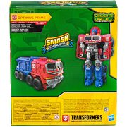 Transformers Bumblebee Cyberverse Adventures Smash Changer Optimus Prime 9-inch
