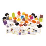 Miniland Educational Family Diversity Blocks Toy