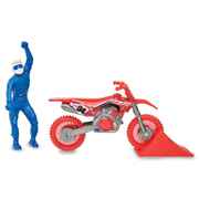 Sx Supercross 1:24 Scale Die Cast Motorcycle Ken Roczen with Jump Stand
