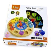 Viga Wooden Toys - Educational Clock Puzzle 