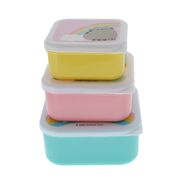 Pusheen The Cat Self Care Club Storage Pots Set Of 3