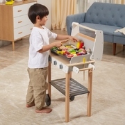 VIGA Wooden Pretend Play Toy BBQ Set 44656