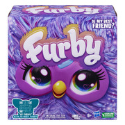Fur Furby Purple Plush Interactive Toy
