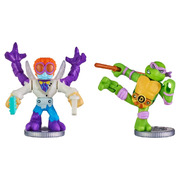Legends Of Akedo Teenage Mutant Ninja Turtles Warriors Versus Pack Donatello Vs Baxter Stockman