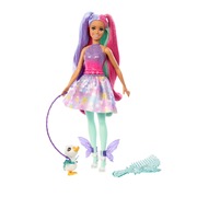 Barbie A Touch Of Magic Doll With Fairytale Outfit And Pet Glyph HLC35