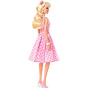 Barbie the Movie Doll Margot Robbie In Pink Gingham Dress HPJ96