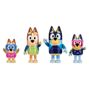 Bluey Family Beach Day Figurines 4 Pack