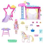 Barbie A Touch Of Magic Chelsea Doll Playset With Baby Pegasus HNT67
