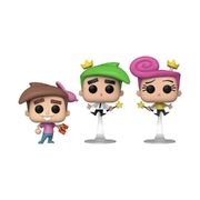 Funko Pop Fairly Odd Parents Timmy, Cosmo & Wanda SDCC 2023 3 Pack Vinyl Figure