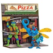 Teenage Mutant Ninja Turtles Mutant Mayhem Mutation Station Leo VS Superfly Battle Pack