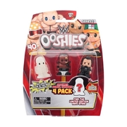 WWE Series 1 Ooshies 4 Pack Assorted