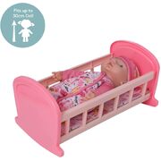 Baby Boo Doll and Lullaby Rocking Cot 