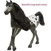 DreamWorks Spirit Untamed Herd Horse Black Pinto Figure