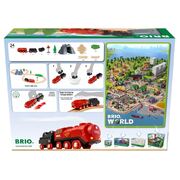 Brio World Steaming Train Set 24pc 36017