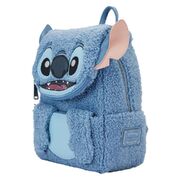 Loungefly Disney Lilo & Stitch Plush Sherpa Cosplay Mini Backpack