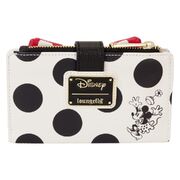 Loungefly Disney Minnie Rocks The Dots Faux Leather Flap Wallet