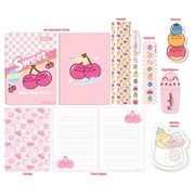 Pusheen The Cat Fruits Stationery Set