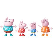 Peppa Pig Favourite Places Peppa's Family Holiday Figure 4-Pack