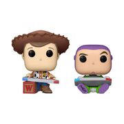 Funko Pop Toy Story - Woody & Buzz Gaming C2E2 2024 2 Pack 