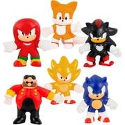 Heroes Of Goo Jit Zu Minis Sonic the Hedgehog Super Squishy Six Pack (S4)