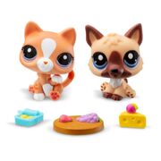 Littlest Pet Shop Pet Pairs Shepherd #30 and Cat #34