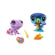 Littlest Pet Shop Pet Pairs with Virtual Code Toucan #31 and Chameleon #27