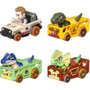 Hot Wheels Racerverse Set Of 4 Die-Cast Jurassic World