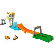 Hot Wheels Racerverse Die-Cast Jurassic World Blue's Raptor Rush Track Set