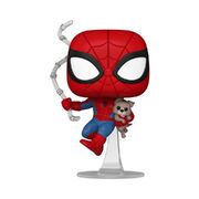 Funko Pop Marvel Comics Spiderman with "Sandwich the Dog" #1449 Vinyl Figure