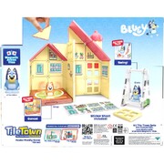 Tile Town Bluey Heeler Home Magnetic Tiles Playset