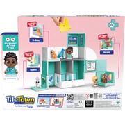 Tile Town Pet Clinic  and Rescue Magnetic Tiles Playset