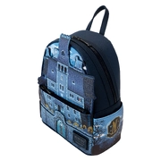 Loungefly Wednesday Nevermore Academy Castle Glow Mini Backpack