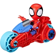 Marvel Spidey and His Amazing Friends Spidey Action Figure & Motorcycle