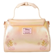 Loungefly Disney Stitch & Angel Cherry Blossom Bow Handle Crossbody Bag
